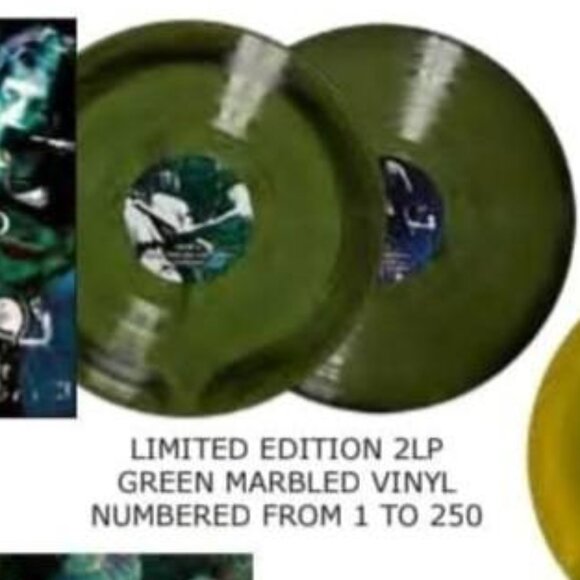 PINK FLOYD 2 LP Vinyl German Warm Glow #’d copy Marbled Green or Yellow Live New - Picture 5 of 7